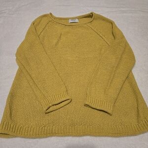 Old Navy Yellow Crew Neck Sweater